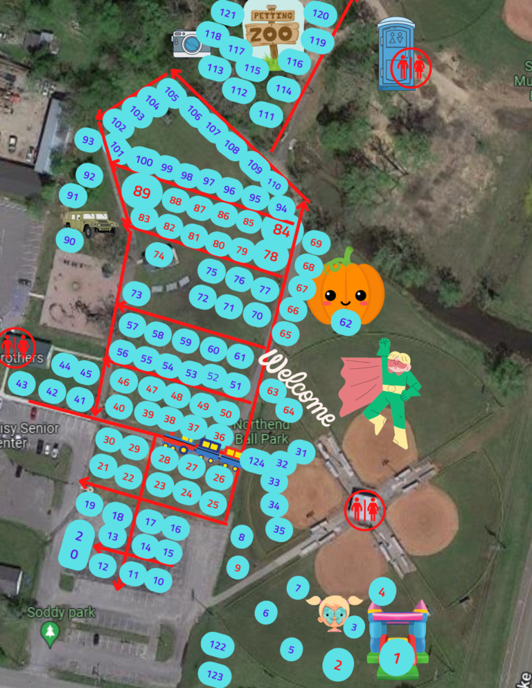 SoddyDaisy Fall Festival Vendor Map Keep SoddyDaisy Beautiful