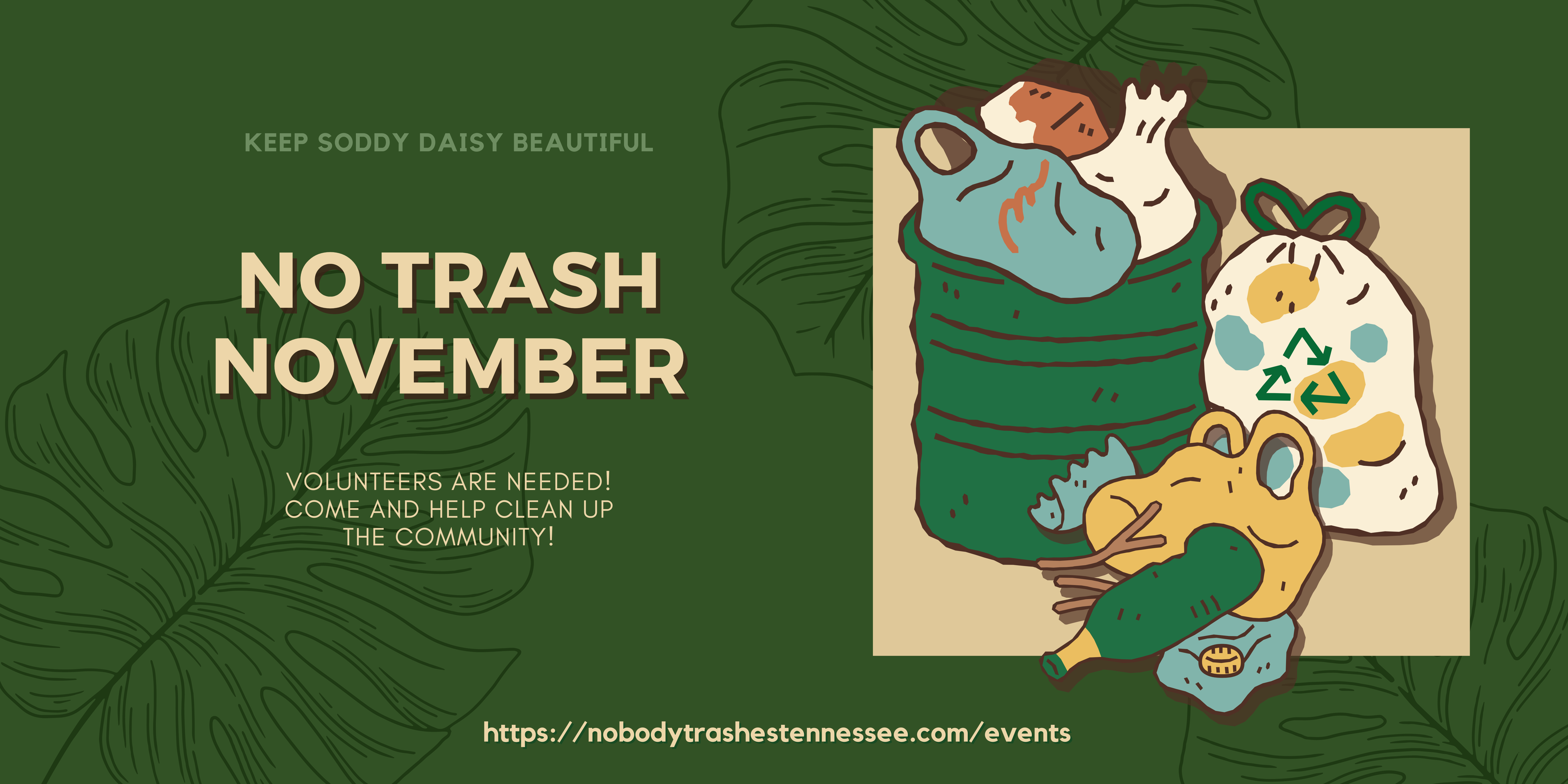 NO TRASH NOVEMBER – Event Info