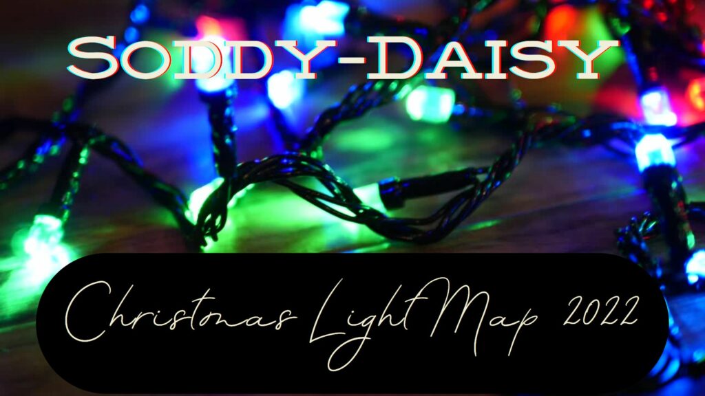 Soddy Daisy Christmas Lights Map 2022